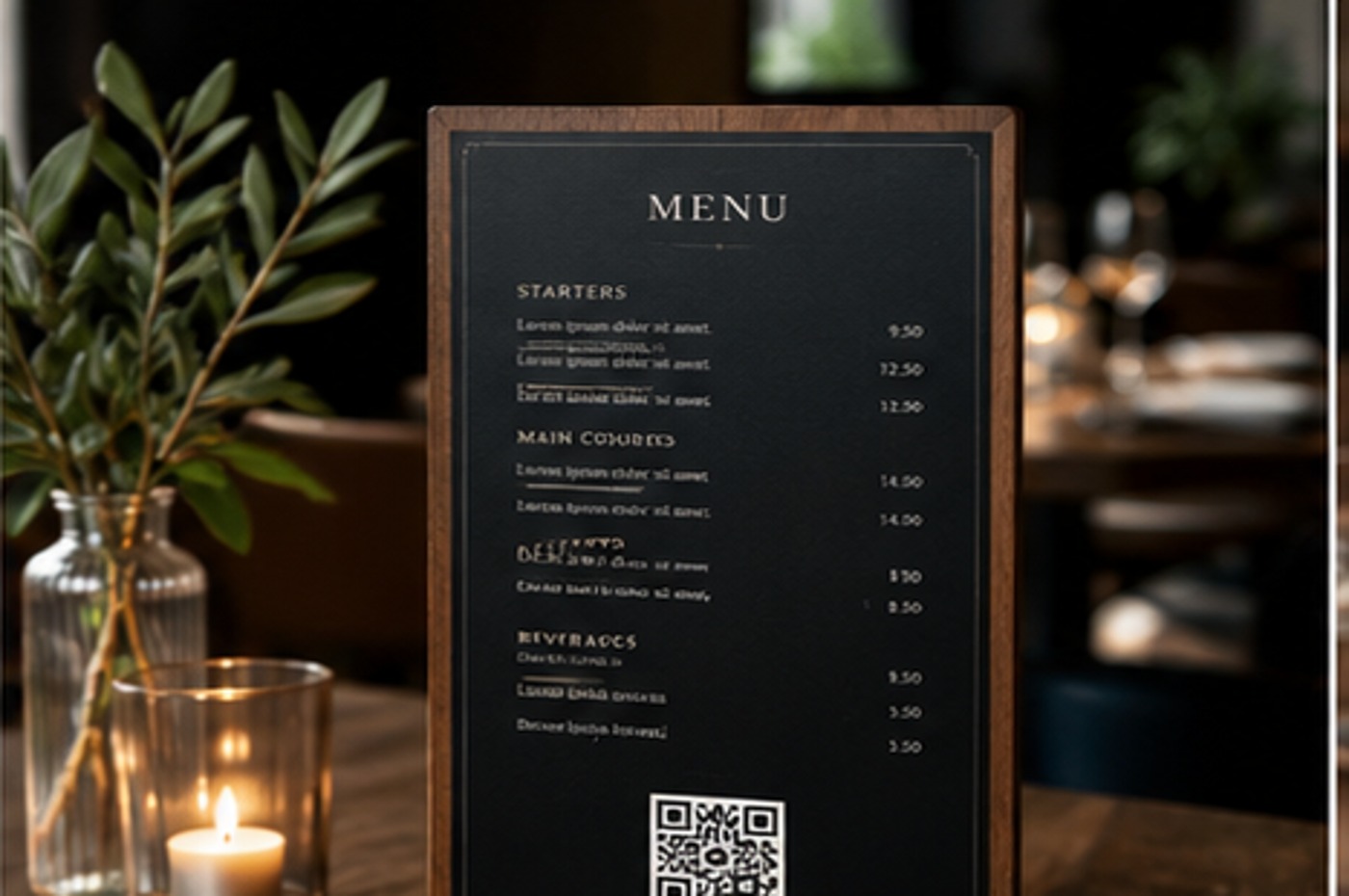 QR-Code Menü